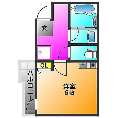 ✨西鉄久留米駅すぐ🚉❗オートロック付き🔓✨ガーデンヒルズネクスト３３の物件写真6