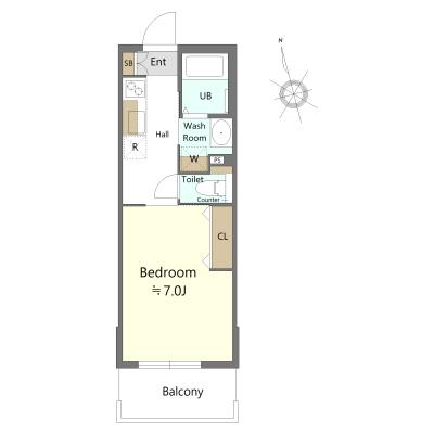 【スポット割引🚩本日～3/21】👈この期間中のみ、賃料を1日￥2500（水道・光熱費込み）でご案内💁‍【コンビニ２分】　　クリスタルグランツ難波南カストール 🚭　　［No.5473001］の物件写真2