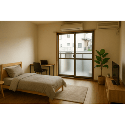 📺家具家電付！🚲飲食店徒歩圏内！コスパ重視の方にお勧め！💰TM46 C号室の外観画像