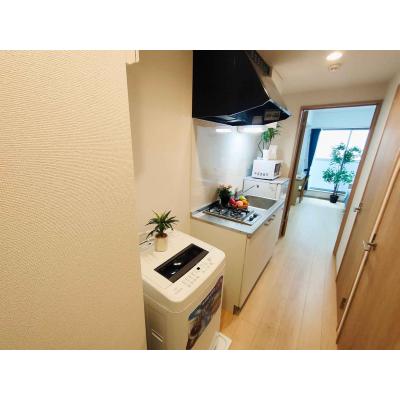 🌹ハピタンマンスリー独立洗面台✨システムキッチン✨さいたま市西区 リバーブ西大宮🌹の物件写真3