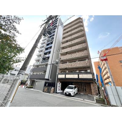 ★SステイAS神戸ハーバーサイド【禁煙ルーム・１K・Wi-Fi無料・セミダブルベッド】★独立洗面台・浴室乾燥機・温水洗浄便座・ガス2口キッチンなど設備充実★の外観画像