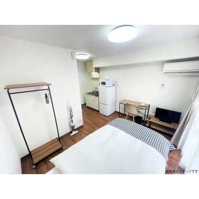 ユニオンマンスリー蕨２　202　1R・シングル☆【禁煙ルーム】人気の角部屋♪冷蔵庫や電子レンジなど生活家電完備！デスク・チェアのあるお部屋の物件写真2
