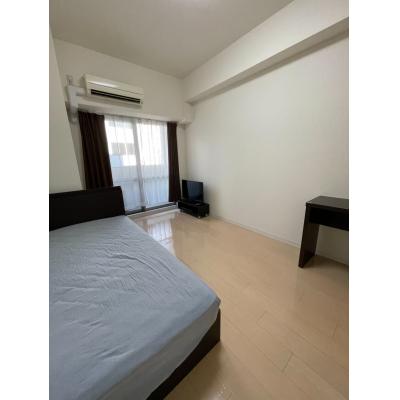 【谷町四丁目　徒歩8分】EC大手前レシェンテ②【角部屋 25.17㎡・ペット相談可・オートロック・セミダブルベッド・独立洗面台】の物件写真2