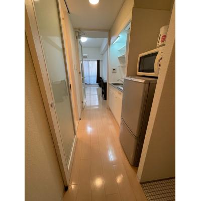 【谷町四丁目　徒歩8分】EC大手前レシェンテ③【角部屋 25.17㎡・ペット相談可・オートロック・セミダブルベッド・独立洗面台】の物件写真6