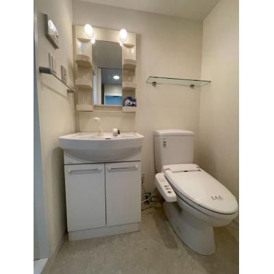 【谷町四丁目　徒歩8分】EC大手前レシェンテ⑤【角部屋 25.17㎡・ペット相談可・オートロック・セミダブルベッド・独立洗面台】の物件写真3