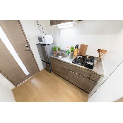 ★SステイAS阿波座 BLUE EARTH【禁煙ルーム・１K・インターネットWi-Fi（無料）★★独立洗面化粧台・温水洗浄便座・浴室暖房乾燥機・ガ ス２口Kなど設備充実★ペット相談可★の物件写真3