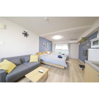 【東本願寺前5分】ウッドデッキ付・無料ネット完備丨マンションカトレア501(禁煙)(1)の外観画像