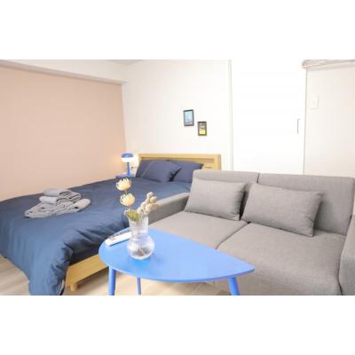 【東本願寺前5分】ウッドデッキ付◎無料ネット完備丨マンションカトレア702(禁煙)(1)の外観画像