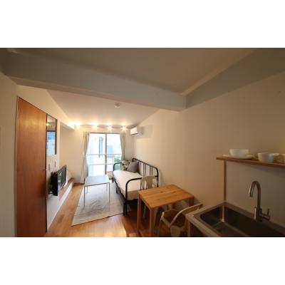 【新宿】長期滞在に最適◎静かで落ち着いた1K丨SMI:RE STAY YOYOGI ANNEX申302(1)の物件写真1