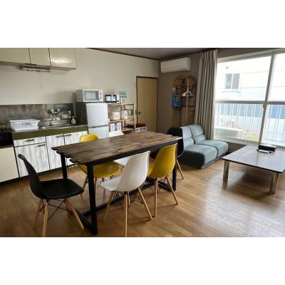 【南郷13丁目6分】長期滞在に◎広々60㎡・Wi-Fi無料丨ラ・モンターニュ201(禁煙)(4)の外観画像