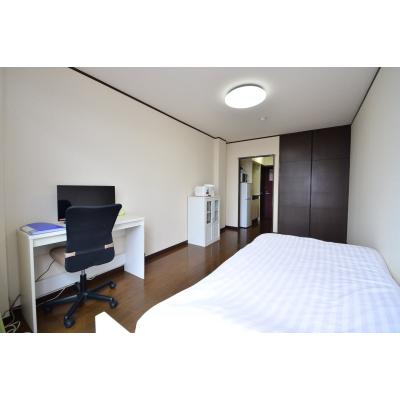 【祖師ヶ谷大蔵9分】無料Wi-Fi完備・テレワークにも丨東都マンスリー グランシャリオ1R（禁煙）(5)の物件写真1