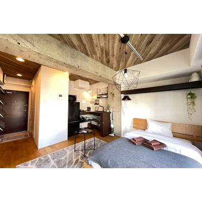 【田町3分】複数路線利用可・造作デスク＆10階眺望丨田町サンハイツ都心に暮らすミニマム1Rプラン(4)の物件写真4