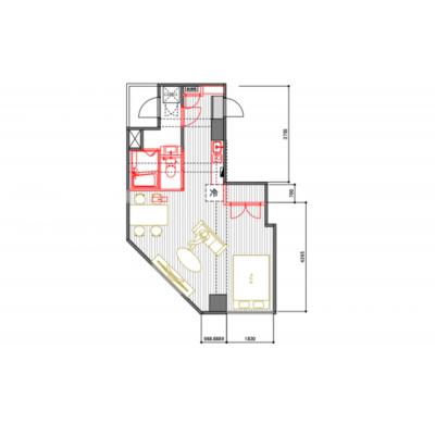 【表参道】機能性キッチン・バス・トイレ別◎丨南青山131ビル1R（201）(4)の物件写真2