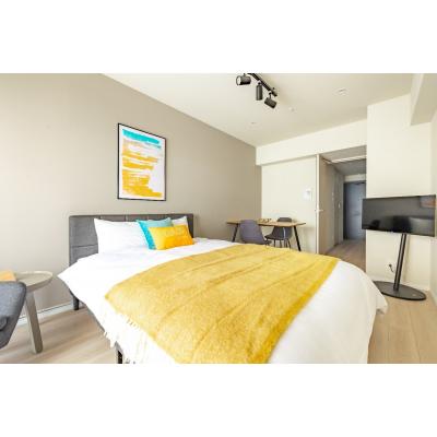 【馬喰町1分】日本橋・遊び心あるデザイナーズ空間丨Dash Living Nihonbashi EastLarge Studio（1DK）(3)の物件写真3