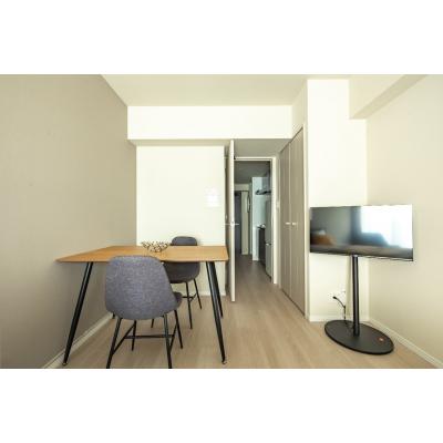 【馬喰町1分】日本橋・遊び心あるデザイナーズ空間丨Dash Living Nihonbashi EastLarge Studio（1DK）(3)の物件写真4