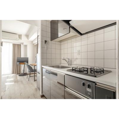 【両国】隅田川望む／短期滞在・テレワーク◎丨Dash Living RyogokuLarge Studio with Balcony & Extra Window（1R）(2)の物件写真6