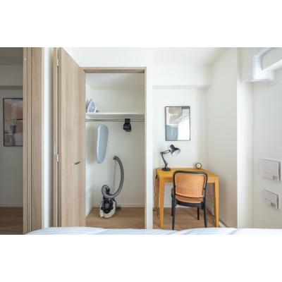 【浅草東】白基調の築浅1DK・Wi-Fi無料丨Dash Living Asakusa EastStudio（1DK）(3)の物件写真3