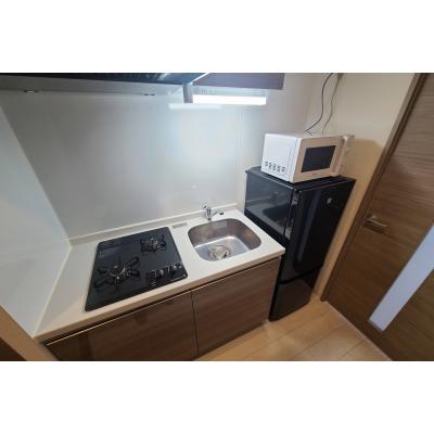 【玉造7分】出張・短期滞在に◎エアコン・冷蔵庫完備丨フォーリアライズ玉造フェリス1K(禁煙)(1)の物件写真4