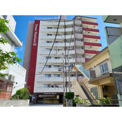 【トーマス真栄原Ⅱ703】宜野湾市家具家電マンスリーマンション・駐車場1台無料・Wi-Fi無料の外観画像