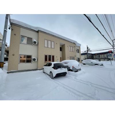 POROKARI旭川4条西/エアコン付き/赤十字病院近くの外観画像
