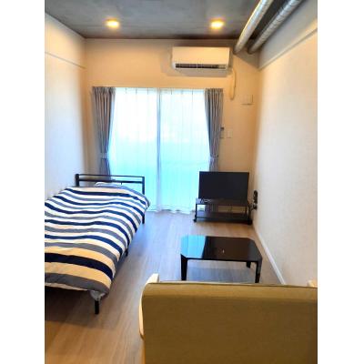 【Esan　Terrace　登川603】2023年7月完成★コンビニ徒歩2分　駐車場1台無料　高速WiFi　沖縄北インター近くの物件写真2