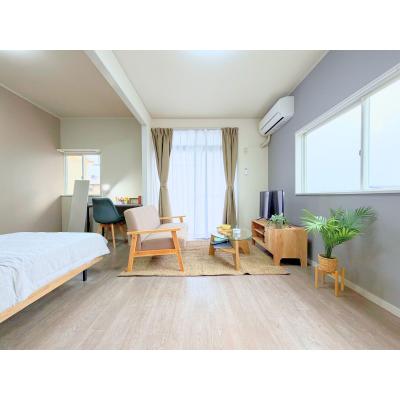 【新前橋駅の南側 徒歩12分】🍀グランマンスリー前橋小相木町R205🍀２名様ご入居可能🌈インターネット無料📶室内リフォーム済✨敷地内駐車場🅿️近隣商業施設多数🎵の物件写真2