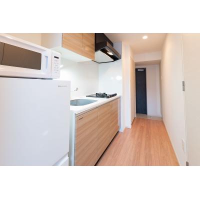 ★SステイAX新宿戸山【禁煙ルーム・１K】★インターネットWiFiレンタル可★ペット可★独立洗面台・温水洗浄便座・浴室乾燥機・ガス2口Kなど設備充実 ★の物件写真4