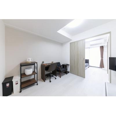 ★SステイAC堺綾之町【禁煙ルーム・１DK・Wi-Fi無料・セミダブルベッド】★2026年3月新築★独立洗面台・温水洗浄便座・ガス2口Kなど設備充実★ペット可★の物件写真3