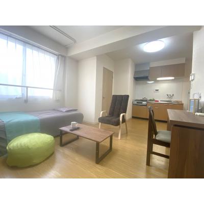 🌈新規オープンにつき賃料半額🌈🚃下関駅から徒歩5分🚶‍♂️　🟨バス・トイレ別・独立洗面台🟨　🛜インターネット無料　🅿️駐車場有　生活利便性✨✨の物件写真2