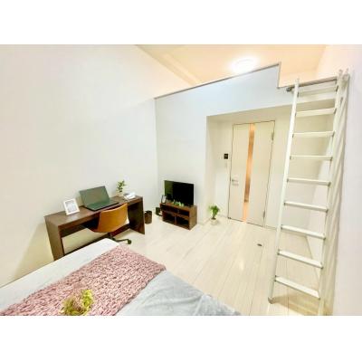 【名古屋市中村区/太閤通徒歩約5分/無料Wi-FI/バストイレ別・独立洗面台/自転車駐輪可能】リバティー ファミマンの外観画像