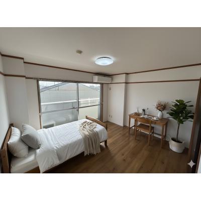 ✨Wi-Fi無料 📶 名鉄岐阜駅徒歩７分 🚎 敷地内駐車場アリ！広々１ＬＤＫ南向きの角部屋　🔶マンスリーベースＪＰ🔶【005】の外観画像