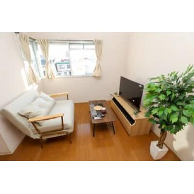 Wifi駐車場無料！広々1LDK!4名まで可！家具家電TM56 401号室の外観画像