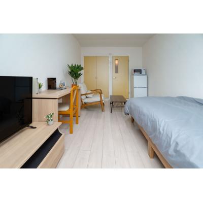 三島駅徒歩5分！南向き！Wifi無料！家具家電付 401号室 TM44の外観画像