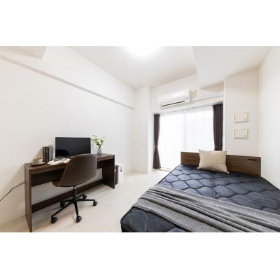 ★SステイEPアーバンレジデンス阪神尼崎【禁煙ルーム・１K・Wi-Fi無料・セミダブルベッド】★独立洗面台・ウォシュレット・浴室乾燥機など設備充実★の物件写真2