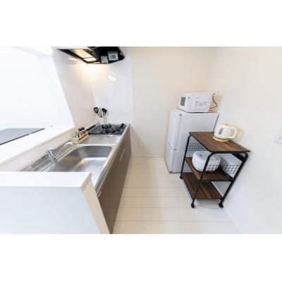 ★SステイACりんくうⅠ【禁煙ルーム・１LDK・Wi-Fi無料・ダブルベッド・1号タイプ】★2025年3月新築★インターネットWi-Fi無料★独立洗面台・ウォシュレット・浴室暖房換気乾燥★ペット可★の物件写真4