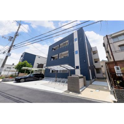 ★SステイGA泉佐野大西【禁煙ルーム・１LDK・Wi-Fi無料・ダブルベッド・1号タイプ】★2025年6月新築★独立洗面化粧台・浴室暖房乾燥機・追い焚き・ウォシュレット・ガス２口K★ペット可★の外観画像