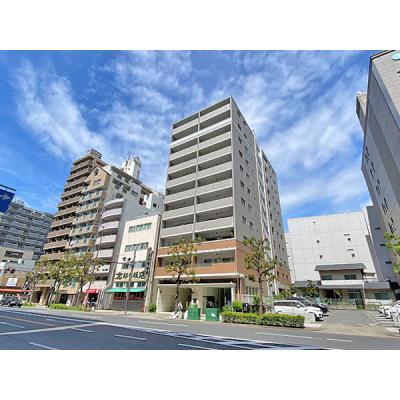 ★SステイEL天満橋【禁煙ルーム・１DK・ダブルベッド】★インターネットWi-Fiレンタル可★独立洗面台・ガスキッチン・オートロック★分譲マンション★の外観画像