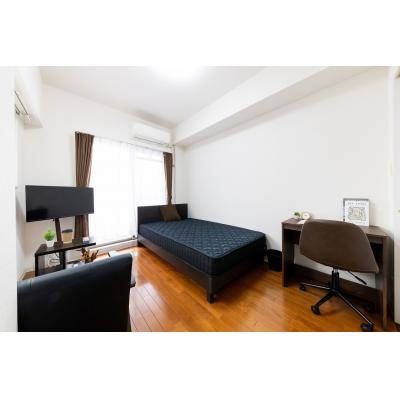 ★SステイEL天満橋【禁煙ルーム・１DK・ダブルベッド】★インターネットWi-Fiレンタル可★独立洗面台・ガスキッチン・オートロック★分譲マンション★の物件写真2