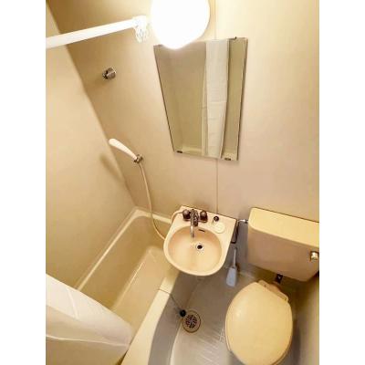 ユニオンマンスリー新田１　206　1R・シングル☆【禁煙ルーム】デスク・チェア＆室内洗濯機や冷蔵庫など生活家電完備/獨協大学前駅まで徒歩圏内の物件写真4