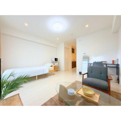 グランマンスリー水戸宮町R308【水戸駅北口徒歩約8分！ネット無料！RC造マンション！敷地内駐車場あり（台数限定、別料金）バストイレ別！★（注）線路沿いの物件なので多少電車の通行音はします。】の外観画像