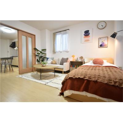 【Alphabed30高松新開】駐車場有・室内無料Wi-Fi・2名入居可・スマートTV導入（Type101）の物件写真1