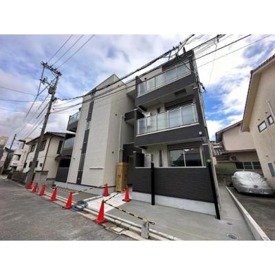 OneLife楽々園駅南サルビア【★1LDK・独立洗面台・浴室乾燥機付】の外観画像