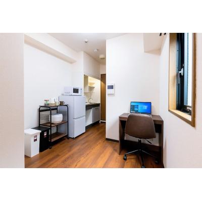 ★SステイEL京都河原町第3【禁煙ルーム・１DK・セミダブルベッド】★【禁煙ル ーム・１DK・セミダブルベッド】★インターネットWiFiレンタル可★バストイレ別・ガスキッチン・オートロック★の物件写真6