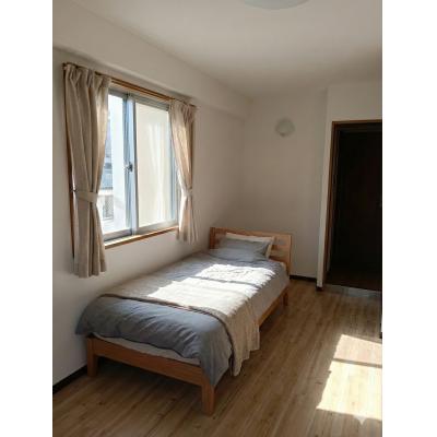 🌈新規オープン賃料半額　JR山陽本線『姫路』徒歩６分🚃オートロック🔒Wifi無料👍スマートTV📺【M043】の内観画像