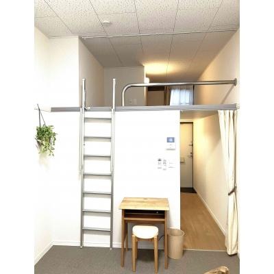 マコット郡山赤木町B105【無料駐車場あり・バストイレ別・Wi-Fi無料】JR東北本線、東北新幹線「郡山駅」徒歩15分！ロフト付きのゆとりある室内で快適マンスリー生活♪】の物件写真2