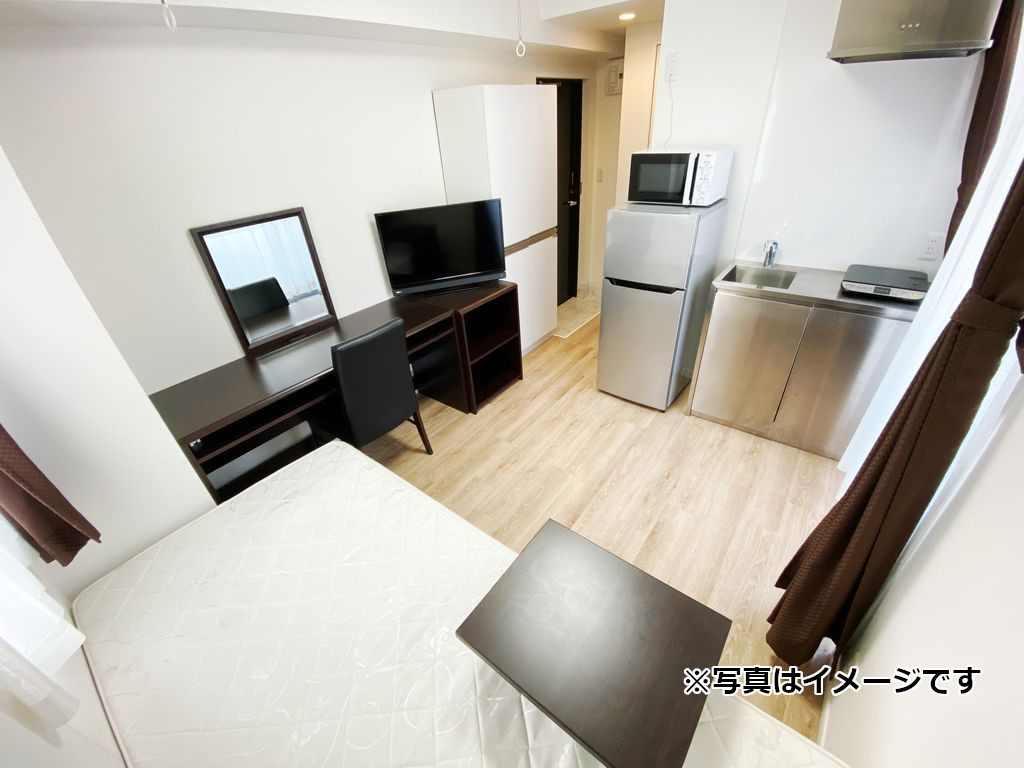 マンスリーリブマックス東武スカイツリーライン梅島駅前・西新井ウィレⅡ★『禁煙ルーム・20平米・築浅・駅2分』【独立洗面・浴室乾燥付】≪エクセレントシリーズ≫の物件写真1