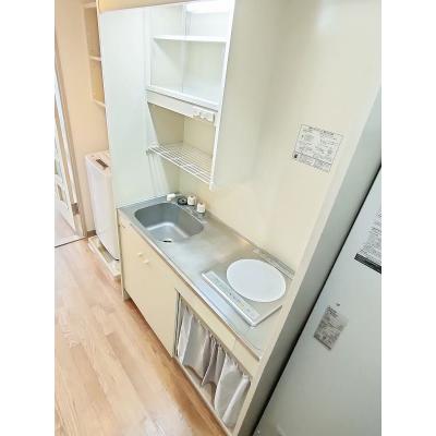 ユニオンマンスリー春日部１　701　1K・セミダブル☆【禁煙ルーム】人気の角部屋＆2面採光！バストイレ別＆温水洗浄便座完備♪デスク・チェアのあるお部屋の物件写真3