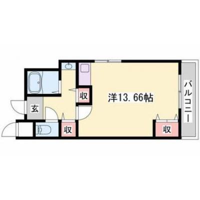 🌈新規オープン賃料半額　山陽姫路駅徒歩12分駐車場1台込🚙スーパー徒歩5分🛒角部屋🎵独立洗面台✨Wifi無料👍スマートTV📺【M047】の物件写真6