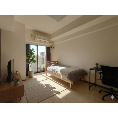 甲府市中央！駐車場無料！家具家電付！TM91の物件写真1