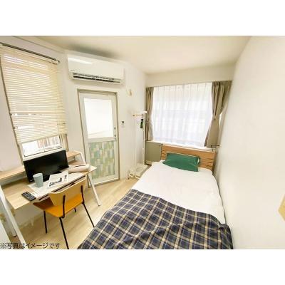 ユニオンマンスリー坂戸駅前１　203　1R・シングル☆【禁煙ルーム】人気の角部屋♪室内洗濯機や電子レンジなど生活家電＆出窓のあるお部屋の物件写真1